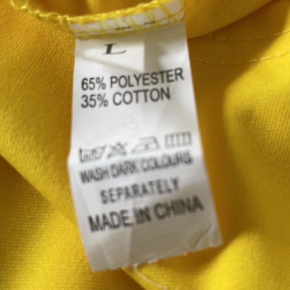 Yellow Spring Maxi Dress Size L - Picture 8 of 8